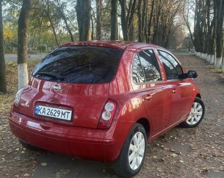 Красный Ниссан Микра, объемом двигателя 1.4 л и пробегом 190 тыс. км за 5700 $, фото 3 на Automoto.ua