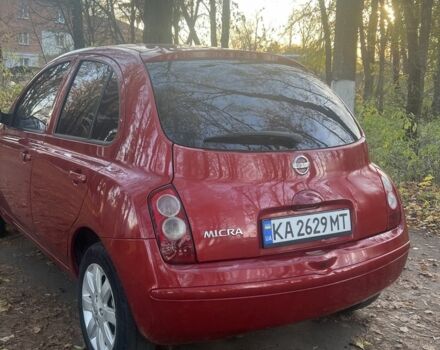 Красный Ниссан Микра, объемом двигателя 1.4 л и пробегом 190 тыс. км за 5700 $, фото 2 на Automoto.ua
