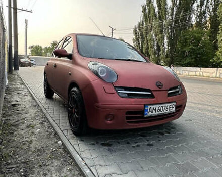 Красный Ниссан Микра, объемом двигателя 1.2 л и пробегом 273 тыс. км за 5700 $, фото 4 на Automoto.ua
