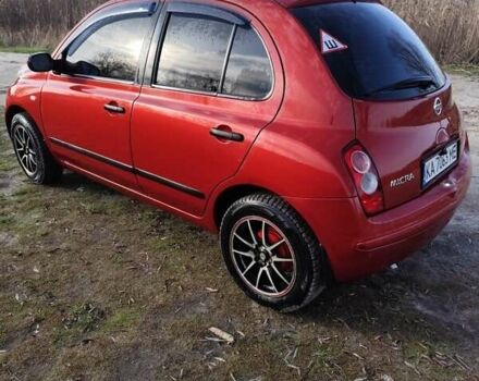 Красный Ниссан Микра, объемом двигателя 1.2 л и пробегом 157 тыс. км за 5650 $, фото 2 на Automoto.ua