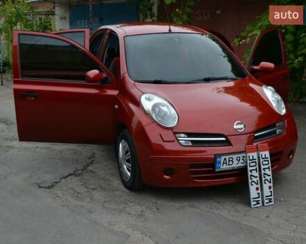 Красный Ниссан Микра, объемом двигателя 1.24 л и пробегом 156 тыс. км за 5650 $, фото 1 на Automoto.ua