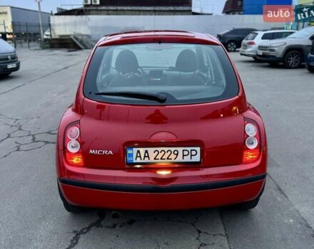 Червоний Ніссан Мікра, об'ємом двигуна 1.2 л та пробігом 98 тис. км за 6300 $, фото 6 на Automoto.ua