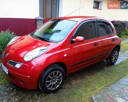 Красный Ниссан Микра, объемом двигателя 1.3 л и пробегом 141 тыс. км за 5200 $, фото 1 на Automoto.ua