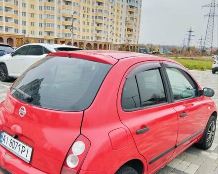 Красный Ниссан Микра, объемом двигателя 1.2 л и пробегом 118 тыс. км за 5500 $, фото 1 на Automoto.ua