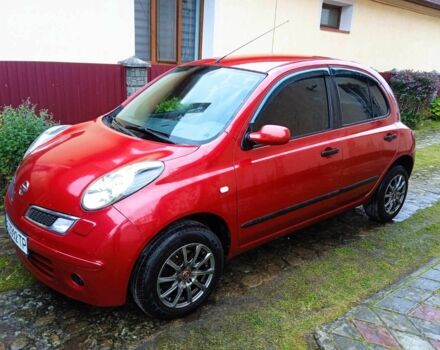Красный Ниссан Микра, объемом двигателя 1.2 л и пробегом 180 тыс. км за 5500 $, фото 1 на Automoto.ua