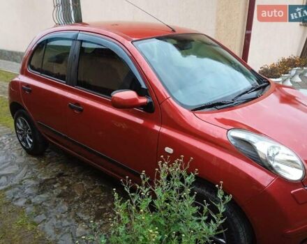 Красный Ниссан Микра, объемом двигателя 1.3 л и пробегом 141 тыс. км за 5200 $, фото 4 на Automoto.ua