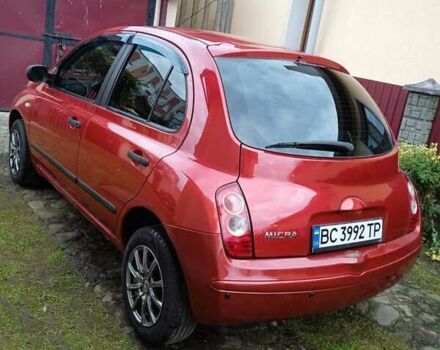 Красный Ниссан Микра, объемом двигателя 1.3 л и пробегом 141 тыс. км за 5200 $, фото 2 на Automoto.ua