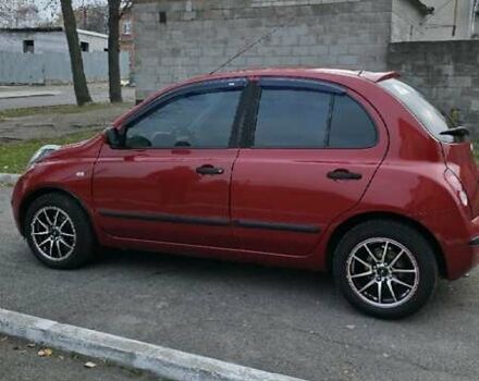 Красный Ниссан Микра, объемом двигателя 1.24 л и пробегом 187 тыс. км за 6500 $, фото 1 на Automoto.ua