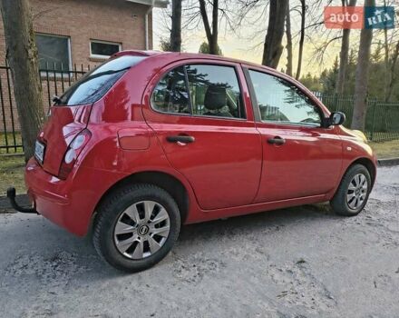 Красный Ниссан Микра, объемом двигателя 1.24 л и пробегом 154 тыс. км за 4700 $, фото 2 на Automoto.ua