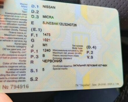 Червоний Ніссан Мікра, об'ємом двигуна 1.24 л та пробігом 196 тис. км за 4000 $, фото 4 на Automoto.ua