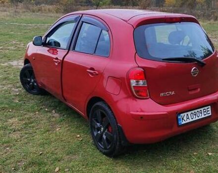 Красный Ниссан Микра, объемом двигателя 1.2 л и пробегом 49 тыс. км за 9400 $, фото 1 на Automoto.ua