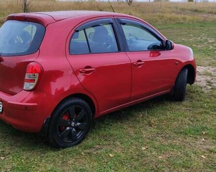 Красный Ниссан Микра, объемом двигателя 1.2 л и пробегом 49 тыс. км за 9400 $, фото 2 на Automoto.ua