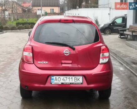 Красный Ниссан Микра, объемом двигателя 1.2 л и пробегом 94 тыс. км за 7500 $, фото 4 на Automoto.ua