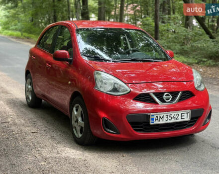 Красный Ниссан Микра, объемом двигателя 1.6 л и пробегом 200 тыс. км за 7400 $, фото 1 на Automoto.ua