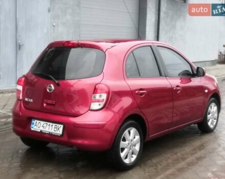 Красный Ниссан Микра, объемом двигателя 1.2 л и пробегом 94 тыс. км за 7500 $, фото 3 на Automoto.ua