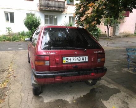Червоний Ніссан Мікра, об'ємом двигуна 1 л та пробігом 450 тис. км за 800 $, фото 2 на Automoto.ua