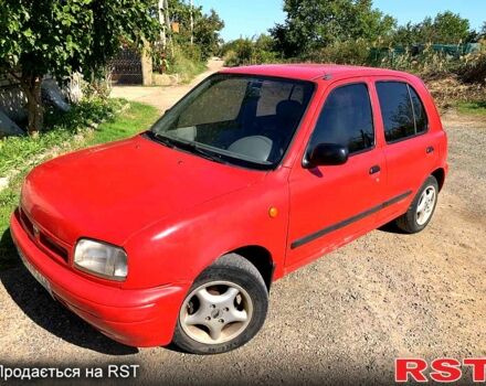 Червоний Ніссан Мікра, об'ємом двигуна 10 л та пробігом 300 тис. км за 1750 $, фото 1 на Automoto.ua