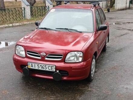 Красный Ниссан Микра, объемом двигателя 1 л и пробегом 333 тыс. км за 2300 $, фото 1 на Automoto.ua