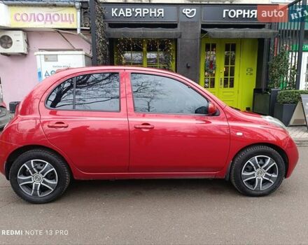 Красный Ниссан Микра, объемом двигателя 1.2 л и пробегом 165 тыс. км за 5500 $, фото 1 на Automoto.ua