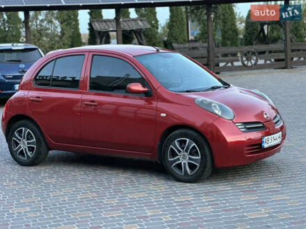 Красный Ниссан Микра, объемом двигателя 1.24 л и пробегом 165 тыс. км за 5500 $, фото 1 на Automoto.ua