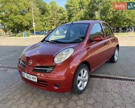 Красный Ниссан Микра, объемом двигателя 1.24 л и пробегом 167 тыс. км за 4300 $, фото 1 на Automoto.ua