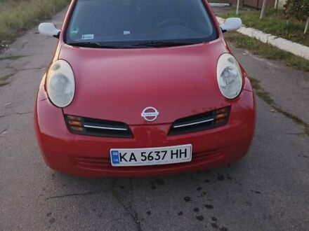 Красный Ниссан Микра, объемом двигателя 1.24 л и пробегом 214 тыс. км за 3500 $, фото 1 на Automoto.ua