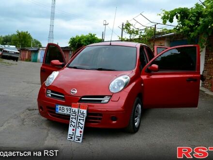 Красный Ниссан Микра, объемом двигателя 1.2 л и пробегом 137 тыс. км за 5650 $, фото 1 на Automoto.ua
