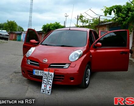 Червоний Ніссан Мікра, об'ємом двигуна 1.2 л та пробігом 137 тис. км за 5650 $, фото 1 на Automoto.ua