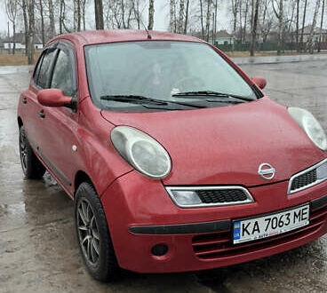 Ніссан Мікра 2007 у Сумах на Automoto.ua Червоний Ніссан Мікра, об'ємом двигуна 1.2 л та пробігом 145 тис. км за 5000 $, фото 1 на Automoto.ua