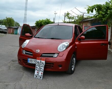 Червоний Ніссан Мікра, об'ємом двигуна 1.2 л та пробігом 137 тис. км за 5650 $, фото 1 на Automoto.ua