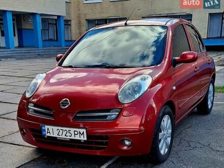 Ніссан Мікра 2007 у Кагарлыке на Automoto.ua Червоний Ніссан Мікра, об'ємом двигуна 1.39 л та пробігом 262 тис. км за 5800 $, фото 1 на Automoto.ua