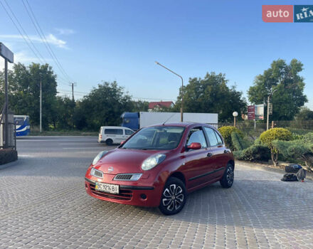 Красный Ниссан Микра, объемом двигателя 1.24 л и пробегом 177 тыс. км за 5400 $, фото 1 на Automoto.ua
