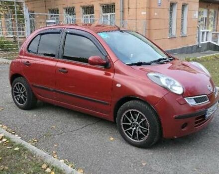 Красный Ниссан Микра, объемом двигателя 1.24 л и пробегом 187 тыс. км за 6500 $, фото 1 на Automoto.ua
