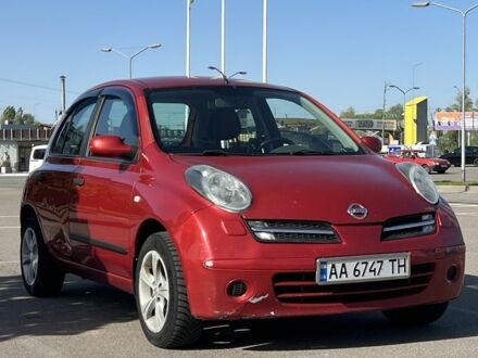 Ніссан Мікра 2008 у Обухове на Automoto.ua Червоний Ніссан Мікра, об'ємом двигуна 1.2 л та пробігом 210 тис. км за 4500 $, фото 1 на Automoto.ua