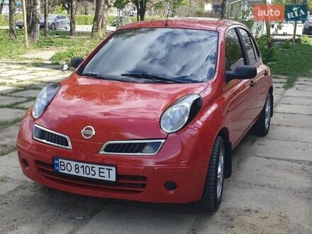 Красный Ниссан Микра, объемом двигателя 1.2 л и пробегом 261 тыс. км за 3950 $, фото 1 на Automoto.ua
