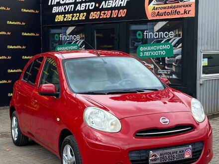 Ниссан Микра 2011 в Кривом Роге на Automoto.ua Красный Ниссан Микра, объемом двигателя 1.2 л и пробегом 89 тыс. км за 7500 $, фото 1 на Automoto.ua