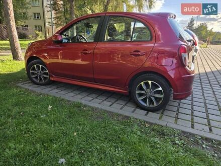 Ниссан Микра 2013 в Киеве на Automoto.ua Красный Ниссан Микра, объемом двигателя 1.2 л и пробегом 66 тыс. км за 7800 $, фото 1 на Automoto.ua
