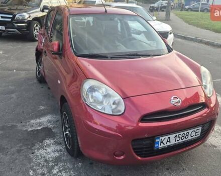 Красный Ниссан Микра, объемом двигателя 1.2 л и пробегом 118 тыс. км за 5000 $, фото 1 на Automoto.ua
