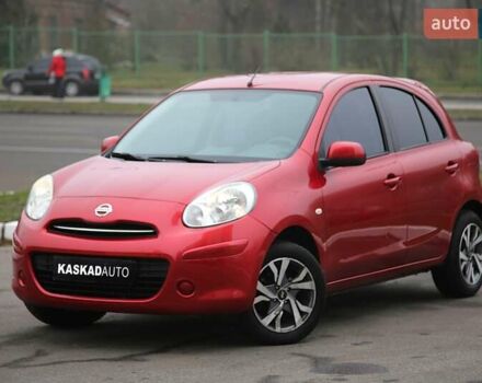 Красный Ниссан Микра, объемом двигателя 1.2 л и пробегом 81 тыс. км за 8800 $, фото 1 на Automoto.ua