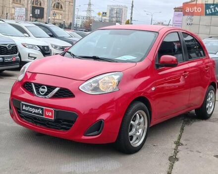Красный Ниссан Микра, объемом двигателя 1.6 л и пробегом 50 тыс. км за 8290 $, фото 1 на Automoto.ua