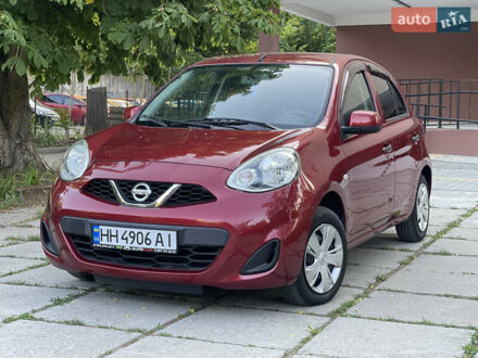 Ниссан Микра 2015 в Одессе на Automoto.ua Красный Ниссан Микра, объемом двигателя 1.2 л и пробегом 56 тыс. км за 8250 $, фото 1 на Automoto.ua