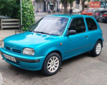 Синий Ниссан Микра, объемом двигателя 1 л и пробегом 270 тыс. км за 1800 $, фото 1 на Automoto.ua