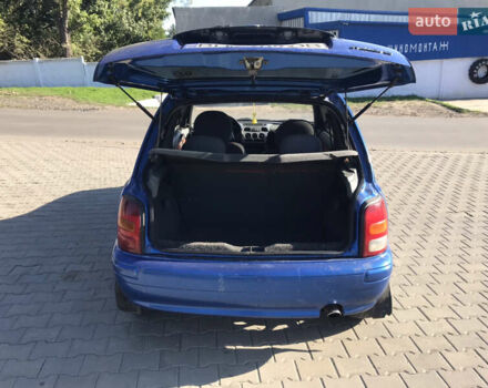 Синий Ниссан Микра, объемом двигателя 1 л и пробегом 184 тыс. км за 1200 $, фото 3 на Automoto.ua