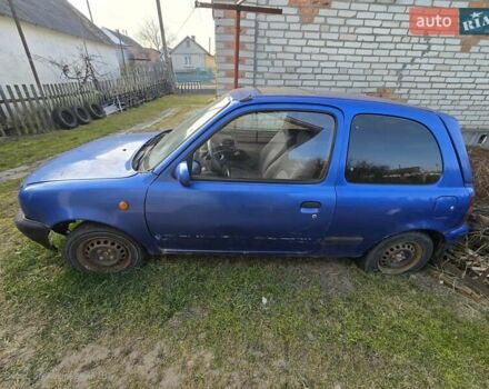 Синій Ніссан Мікра, об'ємом двигуна 1 л та пробігом 400 тис. км за 400 $, фото 8 на Automoto.ua