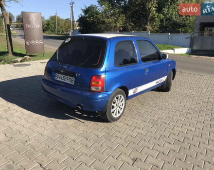 Синий Ниссан Микра, объемом двигателя 1 л и пробегом 184 тыс. км за 1200 $, фото 2 на Automoto.ua
