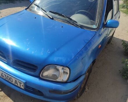 Синій Ніссан Мікра, об'ємом двигуна 1 л та пробігом 250 тис. км за 500 $, фото 1 на Automoto.ua