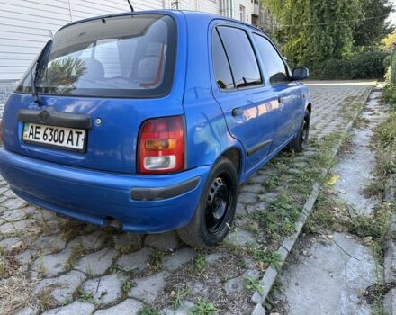 Синий Ниссан Микра, объемом двигателя 1 л и пробегом 200 тыс. км за 900 $, фото 2 на Automoto.ua