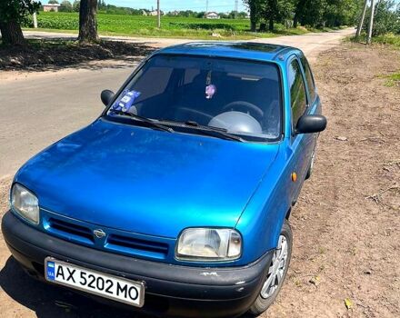 Синий Ниссан Микра, объемом двигателя 1 л и пробегом 285 тыс. км за 2000 $, фото 1 на Automoto.ua