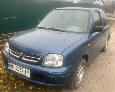 Синій Ніссан Мікра, об'ємом двигуна 1 л та пробігом 150 тис. км за 1500 $, фото 1 на Automoto.ua