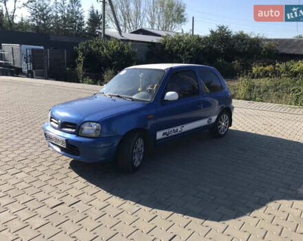 Синий Ниссан Микра, объемом двигателя 1 л и пробегом 184 тыс. км за 1200 $, фото 1 на Automoto.ua